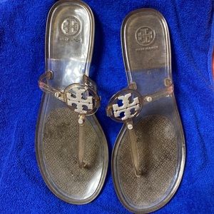 Tory Burch clear sandals